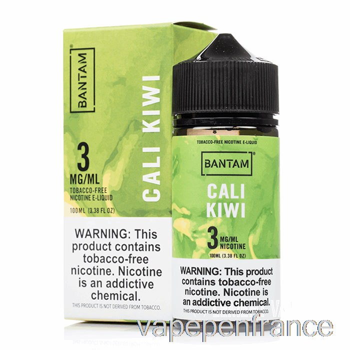 Cali Kiwi - Bantam Vape - Stylo Vape 100ml 0mg